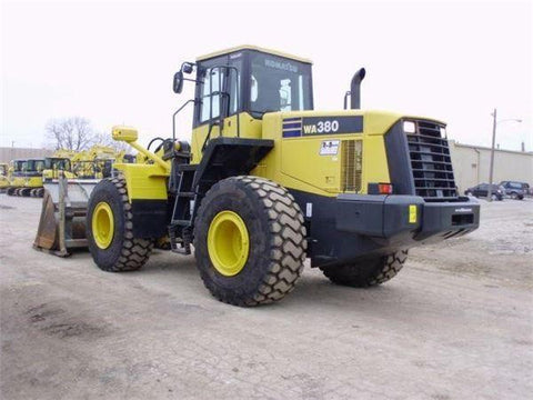 Komatsu WA380-5H Wheel Loader Operation & Maintenance Manual Download (SN: H50051 and up)