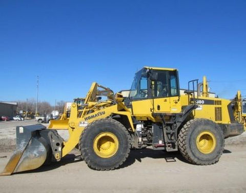 Komatsu WA380-6H Wheel Loader Operation & Maintenance Manual Download