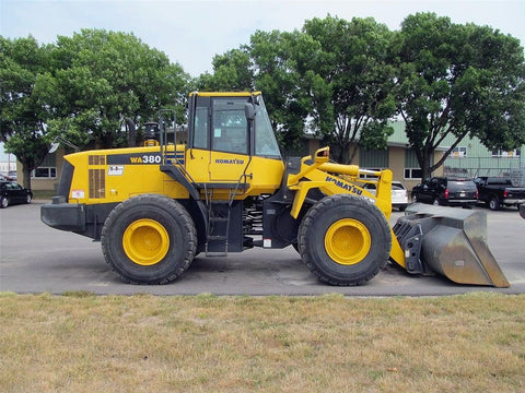 Komatsu WA380-6 Wheel Loader Service Repair Workshop Manual Download (SN: H60051 and up)
