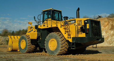 Komatsu WA600-6 Wheel Loader Operation & Maintenance Manual Download (SN: 60001 and up)