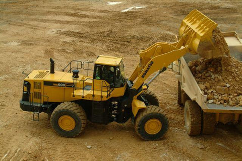 Komatsu WA600-6 Wheel Loader Service Repair Workshop Manual Download (SN: 60001 and up)