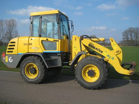 Komatsu WA95-3 Wheel Loader Operation & Maintenance Manual Download (SN: HA980376 and up)