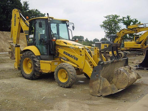 Komatsu WB93R-5 Backhoe-Loader Operation & Maintenance Manual Download (SN: F50003 and up)