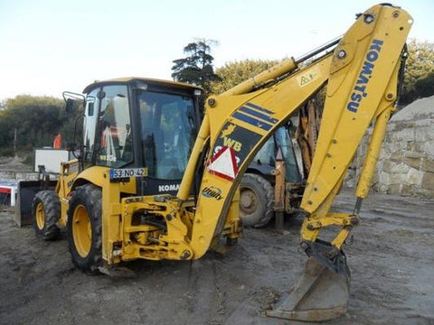 Komatsu WB93R-5 Backhoe-Loader Service Repair Workshop Manual Download (SN: F50003 and up)