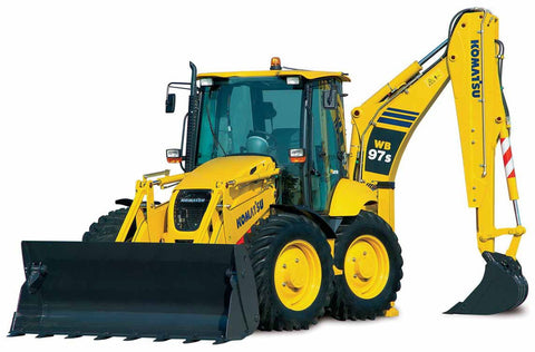 Komatsu WB97S-5 Backhoe-Loader Service Repair Workshop Manual Download (SN: F00003 and up)