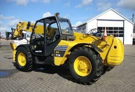 Komatsu Wh716-1 Telescopic Handler Operation & Maintenance Manual