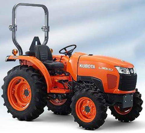 Kubota Tractor L3200 L3800 Shop Service Manual Download