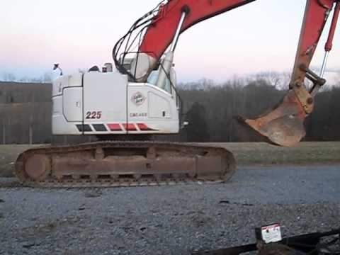 LINK-BELT 225 Spin Ace Crawler excavator Operation and maintenance Manual