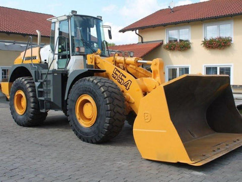 Libherr L554 Wheel Loader Operating Manual
