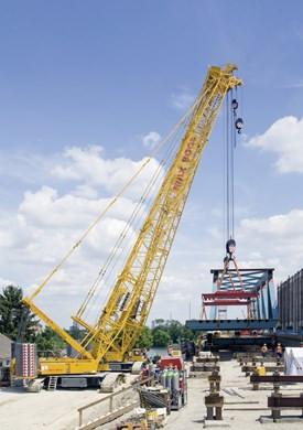 Libherr LR 1350/1 Crawler Crane With Lattic mast Operating Instructions Manual