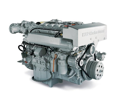 MAN Marine Diesel Engine R6-800(D2876 LE423),R6-730(D2876 LE433)* Factory Service / Repair/ Workshop Manual Instant Download!( D 2876 ) - Best Manuals
