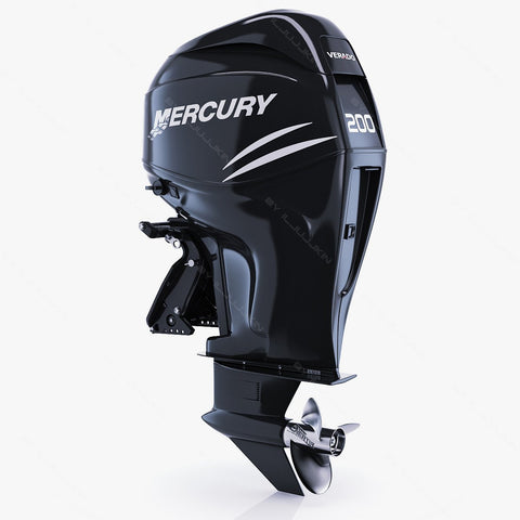 MERCURY MARINER MODEL 40 50 60 4-STROKE EFI OUTBOARD REPAIR