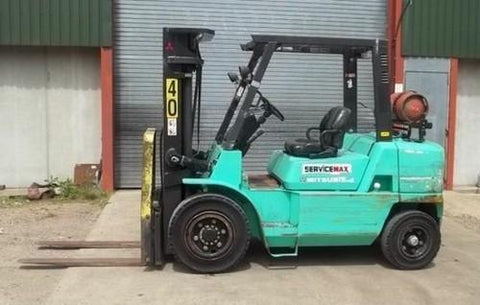 Mitsubishi FG35 FG40 Forklift Trucks Service Repair Workshop Manual DOWNLOAD - Best Manuals