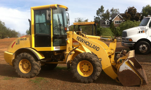 NEW HOLLAND LW80 WHEEL LOADERS TECHNICAL SERVICE REPAIR MANUAL