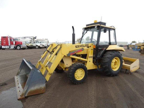 New Holland 545D turbo tractor operator manual