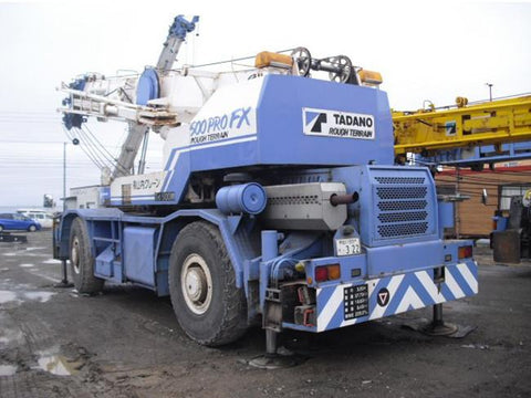 TADANO TR500M-2 SERVICE REPAIR MANUAL