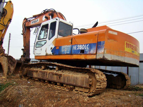 Hyundai Halla HE 280 LC Excavator Workshop Service Repair Manual
