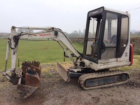 Takeuchi TB020 Compact Excavator Parts Manual DOWNLOAD (SN: 1205001-1205750)