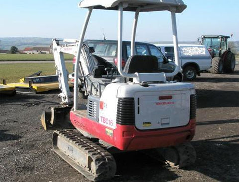 Takeuchi TB68 Compact Excavator Parts Manual DOWNLOAD