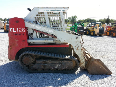 Takeuchi TL126 Crawler Loader Parts Manual DOWNLOAD (SN: 21260001 and up)
