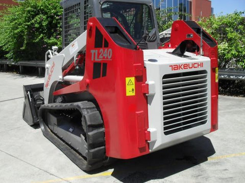 Takeuchi TL240 Crawler Loader Parts Manual DOWNLOAD (SN: 224000001 and up)