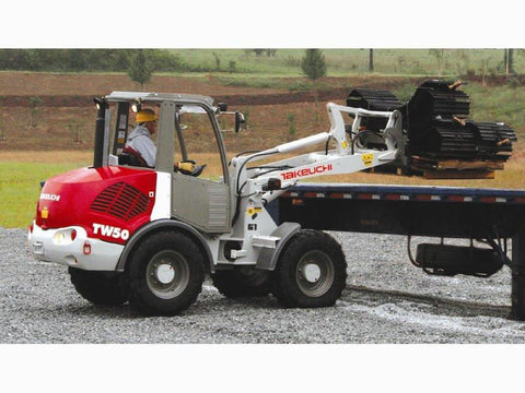 Takeuchi TW50 Wheel Loader Parts Manual DOWNLOAD (SN: E105833 and up)