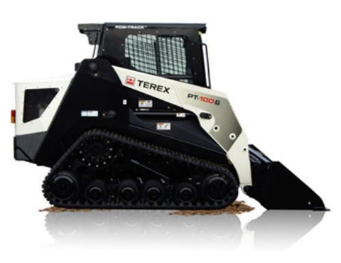 Terex PT-100 Rubber Track Loader Master Parts Service Repair Workshop Manual Download