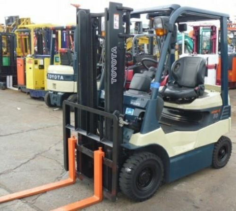Toyota 7FB10 7FBH10 7FB14 7FBH14 7FB15 7FBH15 40-7FB15 7FB18 7FBH18 7FB20 7FBH20 40-7FB20 7FB25 7FBH25 40-7FB25 7FB30 7FBJ35 Forklift Service Repair Workshop Manual DOWNLOAD - Best Manuals