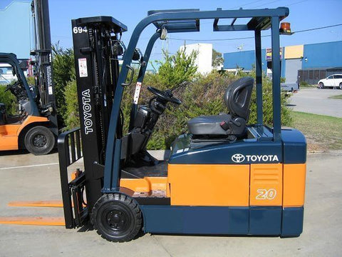 Toyota 7FBE10 7FBE13 7FBE15 7FBE18 7FBE20 Forklift Service Repair Workshop Manual DOWNLOAD - Best Manuals