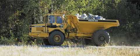 VOLVO BM A25 4x4 ARTICULATED HAULER SERVICE REPAIR MANUA