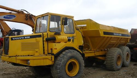VOLVO BM A25 ARTICULATED HAULER SERVICE AND REPAIR MANUAL