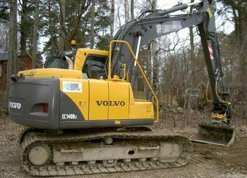 Volvo Ec140b Lc Excavator Workshop Service Manual Pdf Download