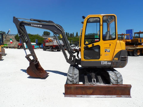 Volvo Ec45 Compact Excavator Workshop Service Repair Manual Pdf Download