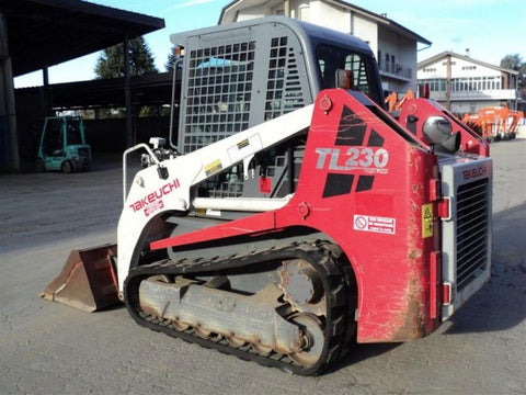 TAKEUCHI TL230 COMPACT TRACK LOADER PARTS CATALOG MANUAL  S/NO : 223101855