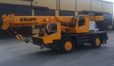 Krupp Crane KMK 2025 Workshop Manual