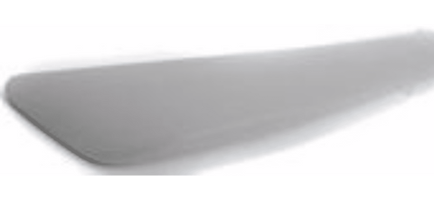 Replacement V611103 Spoiler - Primed, Plastic, Direct fit