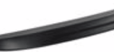 Replacement REPB611101P Spoiler - Primed, Plastic, Direct fit