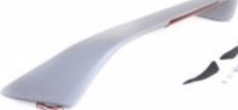 Replacement H611155 Spoiler - Primed, Plastic, Direct fit