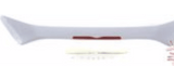 Replacement H611155 Spoiler - Primed, Plastic, Direct fit