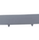 Replacement C611106 Spoiler - Primed, Plastic, Direct fit