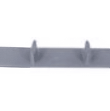 Replacement C611106 Spoiler - Primed, Plastic, Direct fit