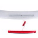Replacement Rear Spoiler - Primed, Plastic, Direct fit