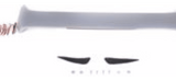 Replacement H611155 Spoiler - Primed, Plastic, Direct fit