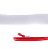 Replacement Rear Spoiler - Primed, Plastic, Direct fit