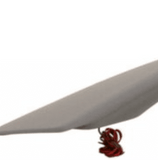 Replacement H611109 Spoiler - Primed, Plastic, Direct fit