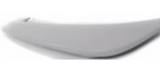 Replacement T611117 Spoiler - Primed, Plastic, Direct fit