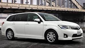 Toyota fielder 2014 Hybrid owners manual pdf
