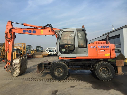 2002 FIAT HITACHI EX135W EXCAVATOR FULL COMPLETE SERVICE REPAIR MANUAL