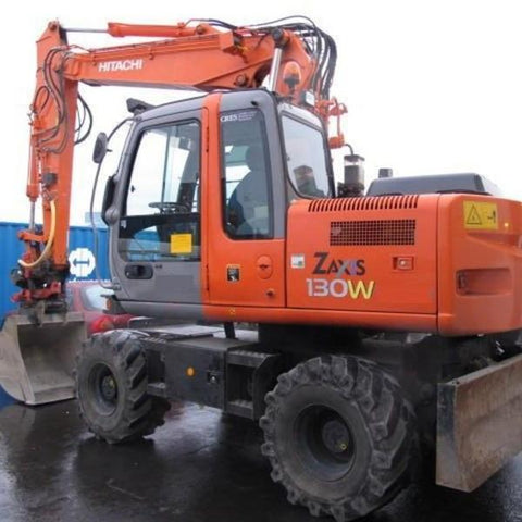 Hitachi Zaxis 130W Excavator Workshop Manual