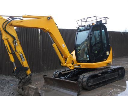 JCB 8080 2004 Excavator Parts Manual
